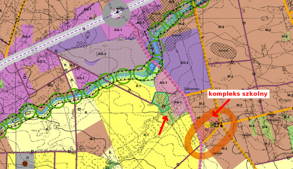 Zagadki studium - AG-1 200 m od nowego kompleksu szkolnego w Ruścu?